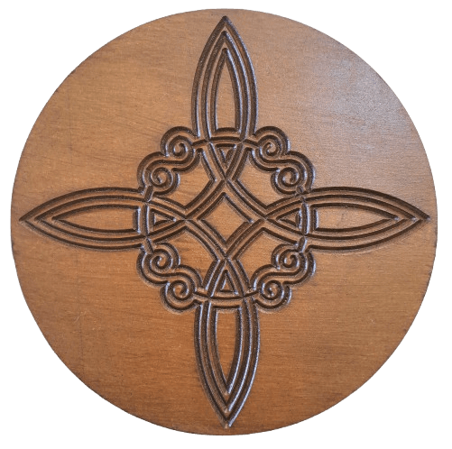 simbolo-nudo-de-brujas-madera artesanal