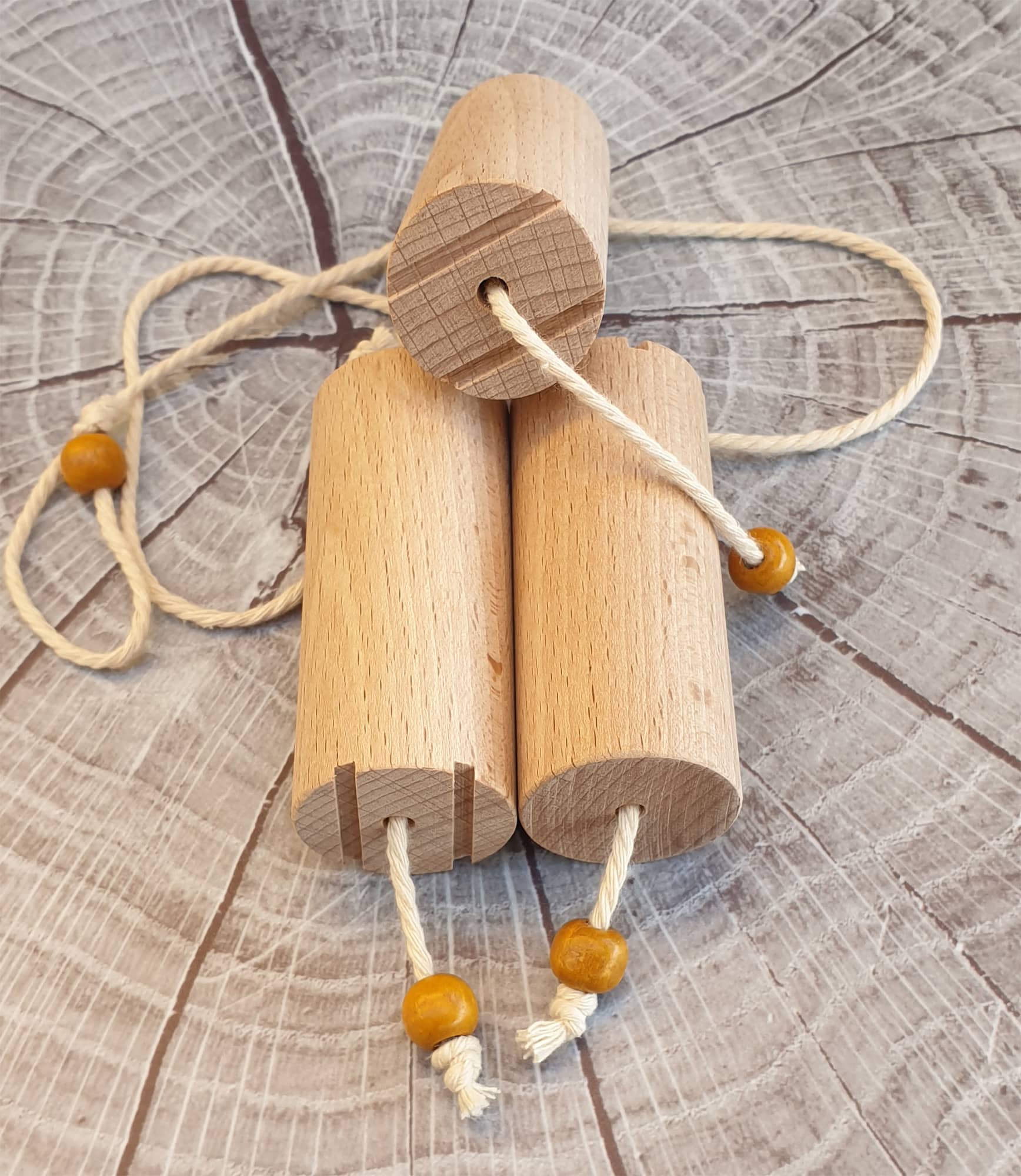 PENDULO HEBREO en madera de Haya 70x30 milimetors - Imagen 3