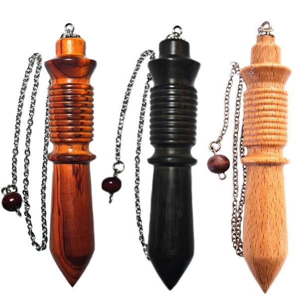 como comprar y usar pendulo madera