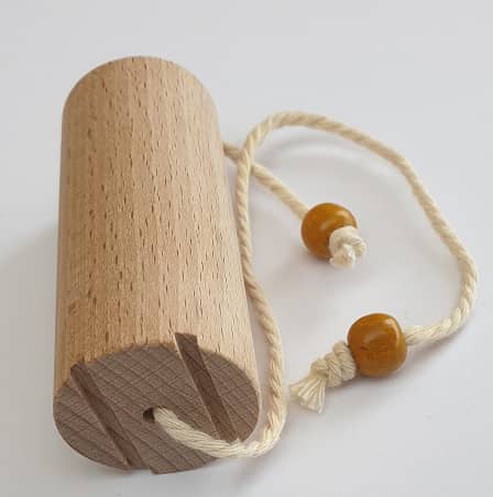 PENDULO HEBREO en madera de Haya 70x30 milimetors - Imagen 4