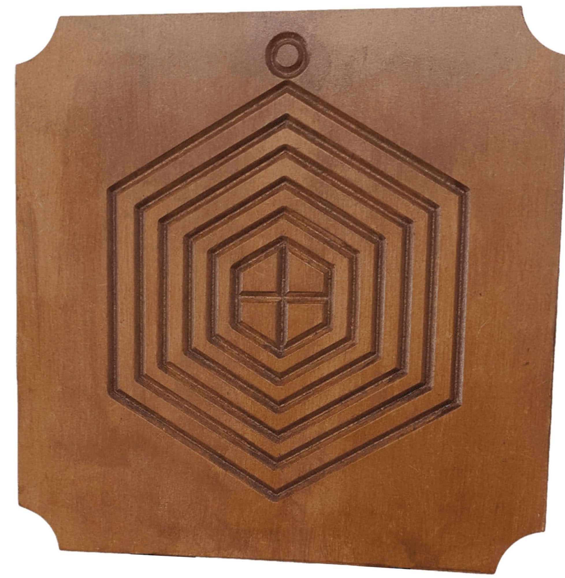 simbolo escudo maguico madera artesano barato